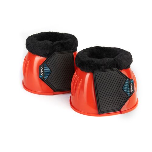 Shires ARMA Comfort Gloss Over Reach Boots - Orange