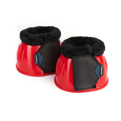 Shires ARMA Comfort Gloss Over Reach Boots - Red
