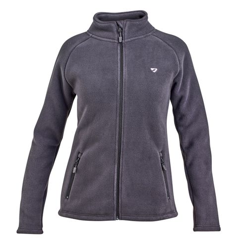 Shires Aubrion Women's Restore Full Zip Fleece - Charcoal