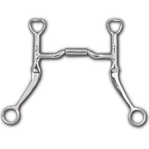 Myler 7" Flat Shank Mullen w/Low Port MB 06