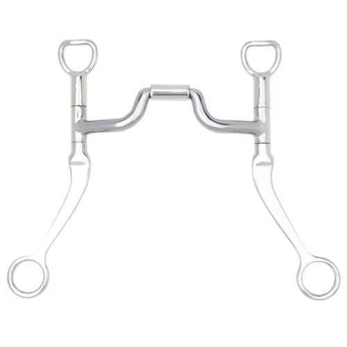 Myler 7" Flat Shank Narrow Medium Port MB 43MP