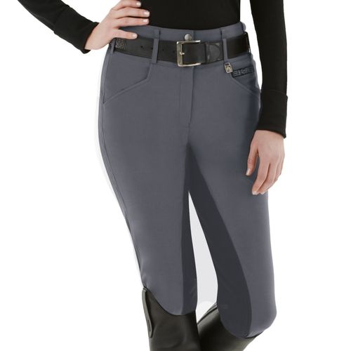 BARGAIN BARN: Romfh Women's Champion Full Seat - 22 Regular - Steel Grey