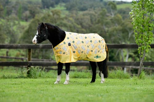 Saxon 600D Pony Standard Neck Medium - Rhino Print