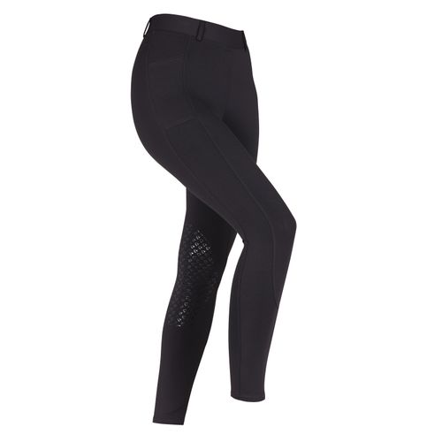 Shires Aubrion Kids' Elmira Riding Tights - Black