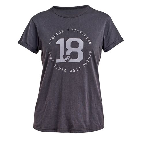 Shires Aubrion Women's Repose T-Shirt - Charcoal
