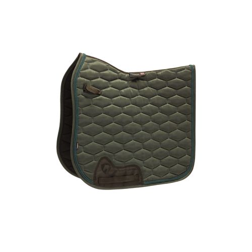 Shires ARMA Satin Dressage Saddle Pad - Green