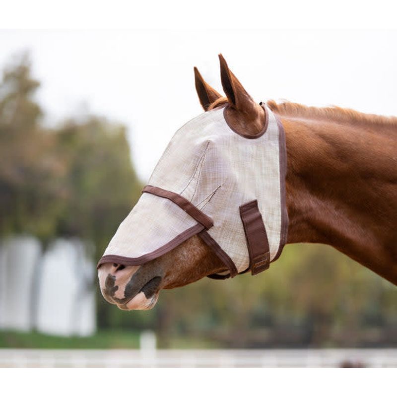 thumbnail image 2 of Kensington Signature Fly Mask With Removable Nose Protects Horses Face | Seychelles 2 of 10