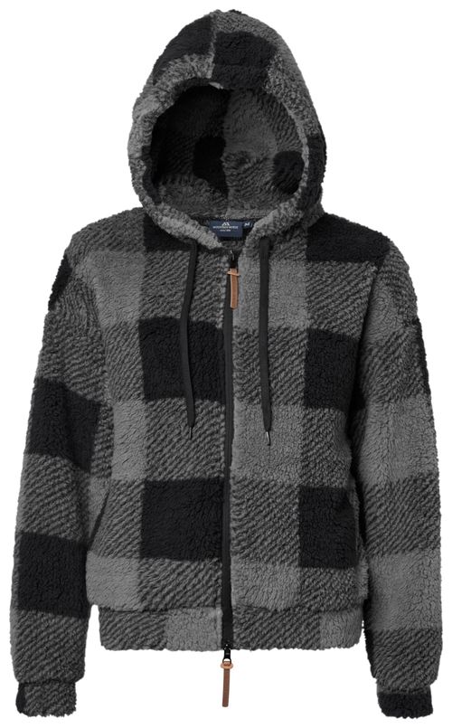 Mountain Horse Women's Chess Fuzzy Fleece - Black/Grey