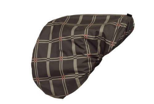Chestnut Bay A/P Saddle Cover - Riverton Plaid
