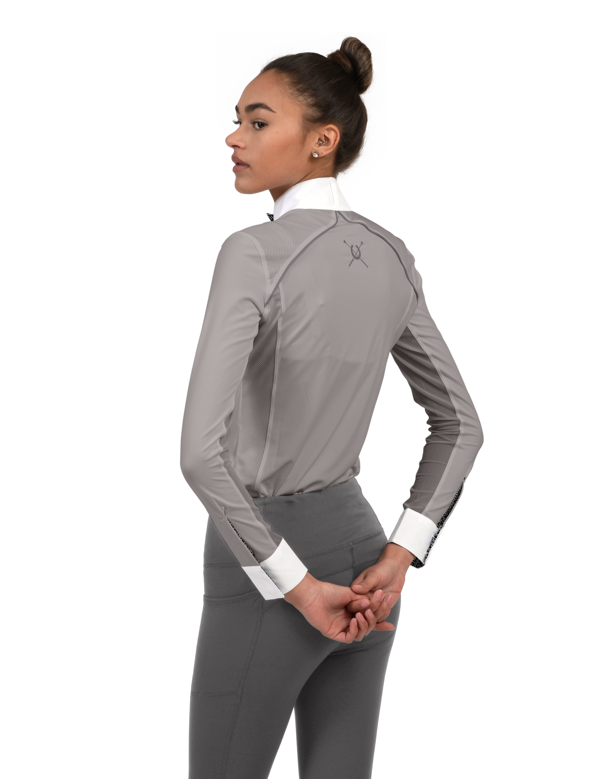 Chemise Liberty Show Chestnut Bay SkyCool® #CB8050 Blanche Taille XS - NEUF