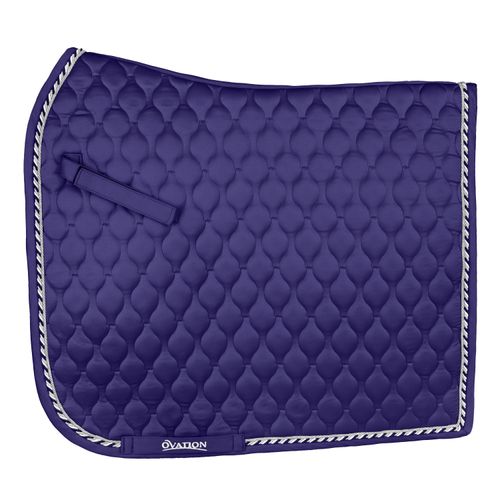 Ovation Quilted Satin Dressage Saddle Pad - Night Sky