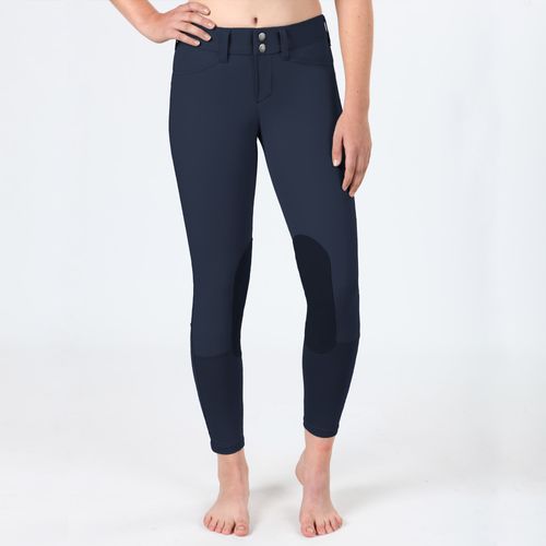 READY TO SHIP: Irideon Women's Hampshire Knee Patch Breeches - 34 - Navy