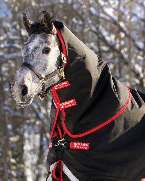 READY TO SHIP: Rambo Supreme Hood 250g - Small - Black/Red