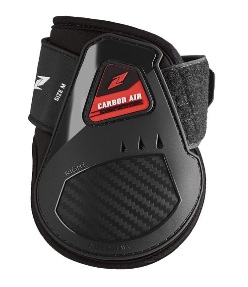 READY TO SHIP: Zandona Carbon Air Young Competition Fetlock Boots - Small - Black