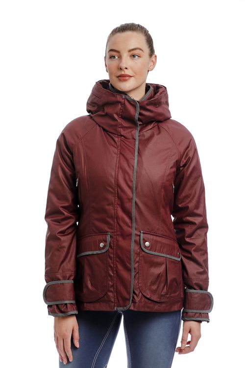 READY TO SHIP: Horseware Women's Eliza Country Style Jacket - XX Small - Port