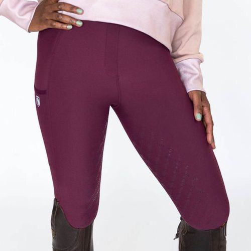 READY TO SHIP: Romfh Women's Vida Full Grip Pull On Tights - 24 Regular - Aubergine