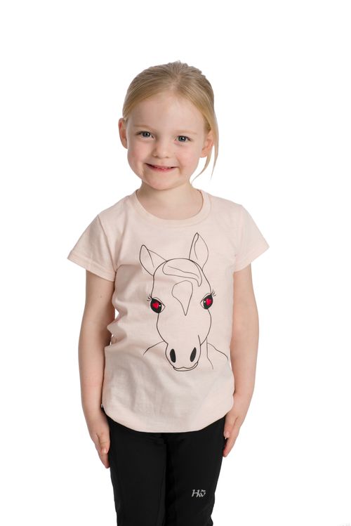 READY TO SHIP: Horseware Kids' Novelty Tee - 11-12 years - Pink