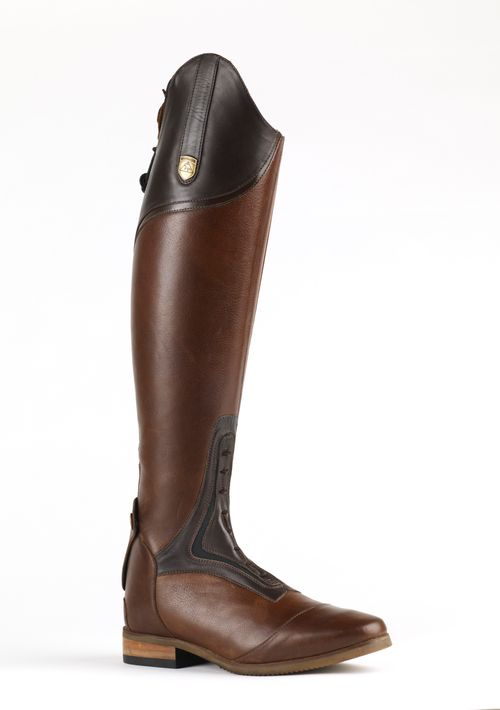 BARGAIN BARN: Mountain Horse Women's Sovereign Field Boot - 7 Slim Regular - Brown