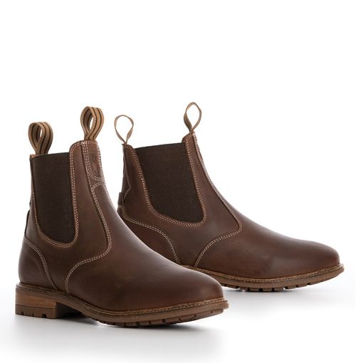 READY TO SHIP: Tredstep Spirit Pull On Short Country Boot - 39 - Mahogany