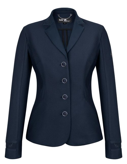 READY TO SHIP: Fair Play Women's Taylor Comfimesh Show Jacket - EU 36/US 6 - Navy