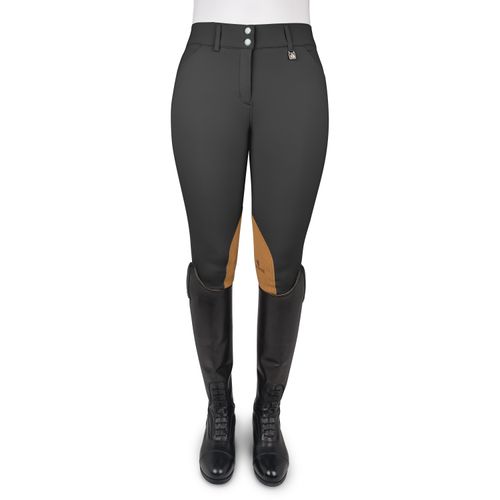 Romfh Women's Willow Knee Patch Euroseat Breeches - Black