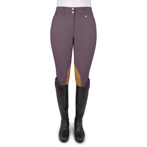 Romfh Women's Willow Knee Patch Euroseat Breeches - Pluot