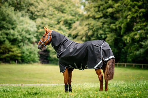 Rambo Supreme Turnout 0g - Black/Thunderstorm Grey/Silver