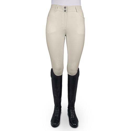 Ovation Women's Elegance Dynamic Full Seat Breeches - Show Tan