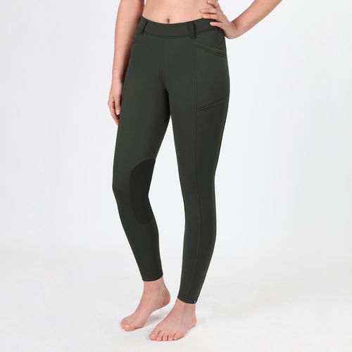Irideon Women's Thermasoft Knee Patch Breeches - Cavalry