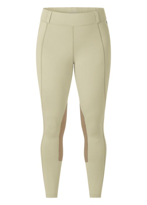 Kerrits Women's Performance Knee Patch Pocket Tights - Tan