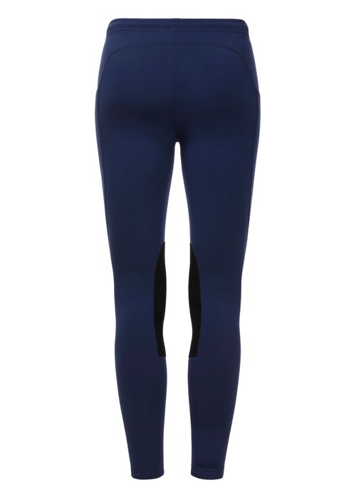 Kerrits Kids' Performance Knee Patch Pocket Tights - Lapis