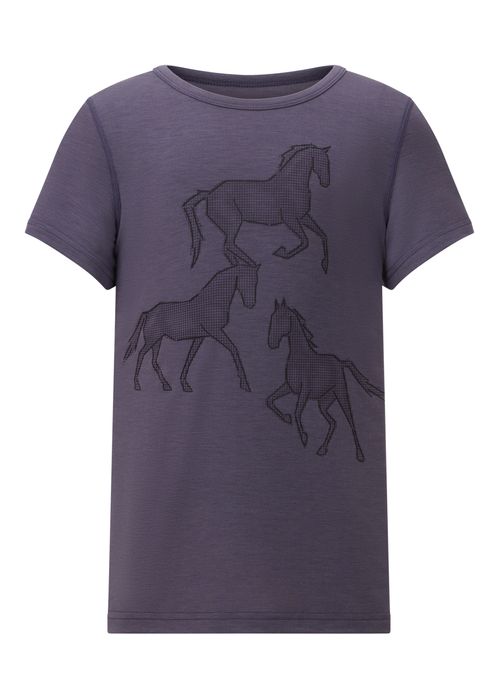 Kerrits Kids' Trinity Horse Tee - Wild Orchid