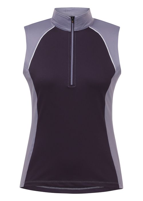 Kerrits Women's Charisma Coolcore Sleeveless Shirt - Plum Noir