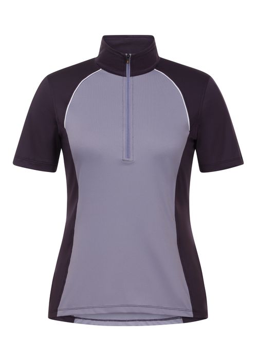 Kerrits Women's Charisma Coolcore Short Sleeve Shirt - Silver Berry
