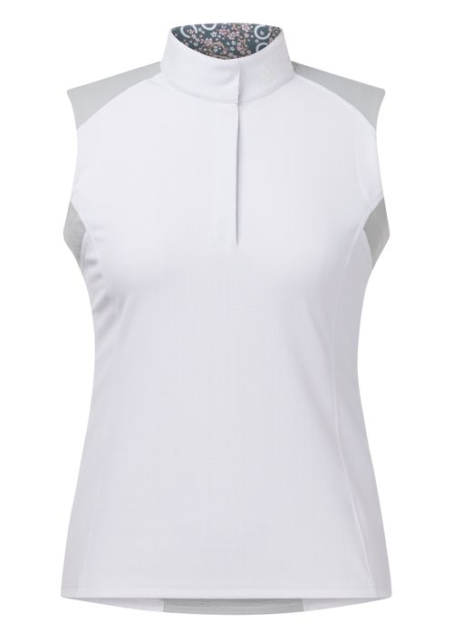 Kerrits Women's Affinity Pro Sleeveless Show Shirt - Celadon/Sage Floral