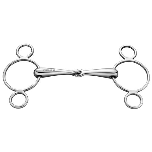 Herm Sprenger Vienna 18mm Stainless Steel Single Joint Three Ring
