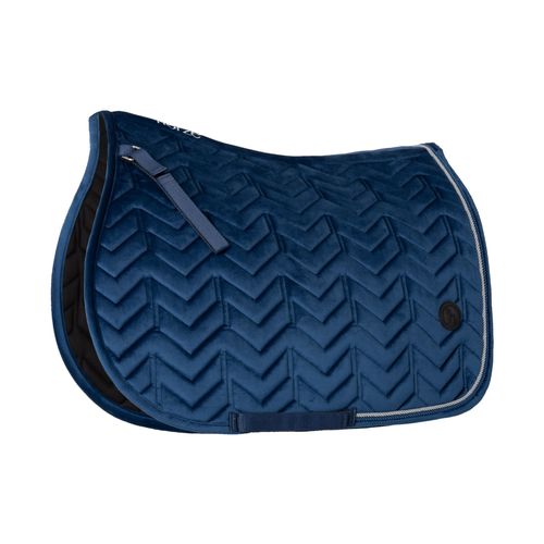 Horze Delemont All Purpose Saddle Pad - Deep Sea Blue