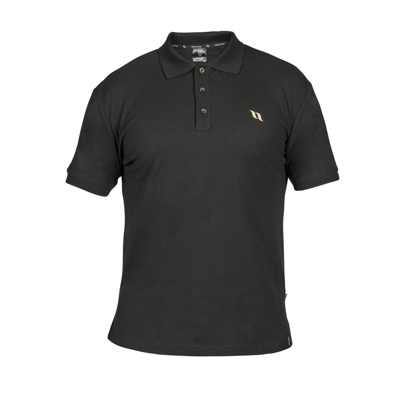 Back on Track Men's Eric Polo Shirt - Black - Back on Track-BNX102487 ...