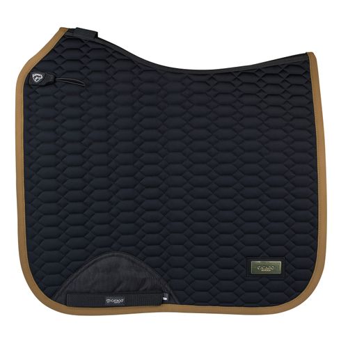 Catago FIR-TECH Grand Dressage Saddle Pad - Black