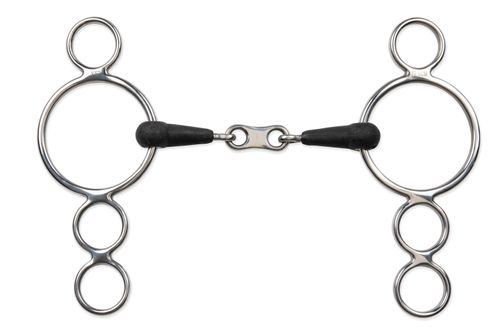 Shires Equikind+ Three Ring French Link
