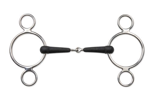 Shires Equikind+ Two Ring Jointed Gag