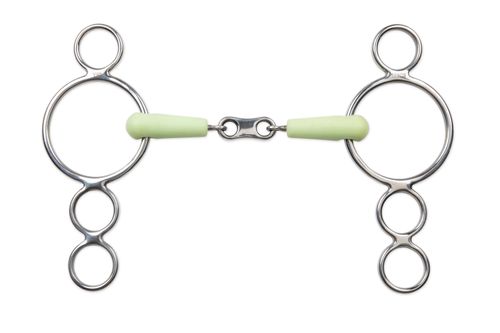 Shires Equikind French Link Three Ring