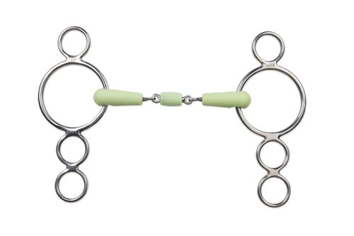 Shires Equikind  MultiJoint Roller Three Ring