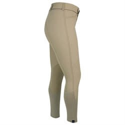 READY TO SHIP: Irideon Women's Zanzibar Techfleece Knee Patch Breech - 24 - Tan/Sandstone