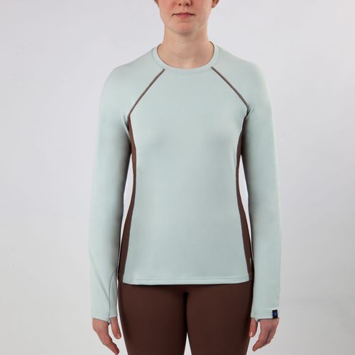 READY TO SHIP: Irideon Women's Himalayer Crew - Medium - Mountain Spring/Dark Taupe