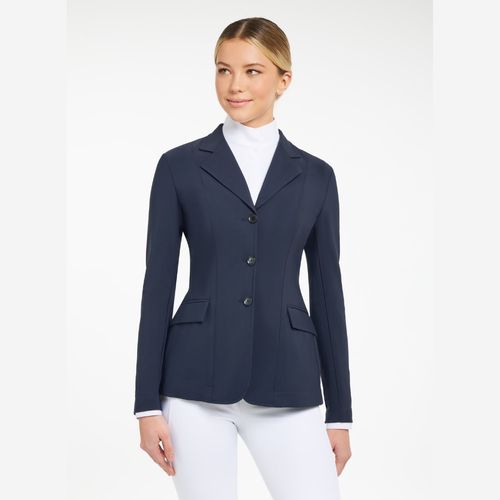 READY TO SHIP: RJ Classics Women's Monterey Show Coat w/Removable Cuffs - 00 Regular - Navy