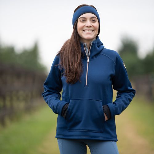 BARGAIN BARN: Irideon Women's Fjord Fleece Hoodie - 2X - Macaw