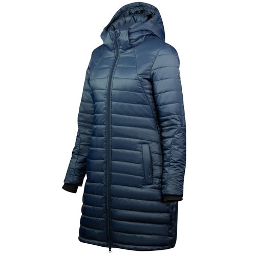OVERSTOCK: Horze Women's Charlotte Long Riding Jacket - EU 36/US 6 - Dark Navy