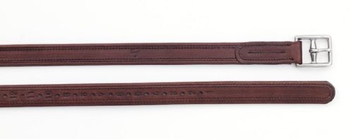 OVERSTOCK: Pessoa Legacy Biothane Lined Leathers - 7/8in x 54in - Dark Brown
