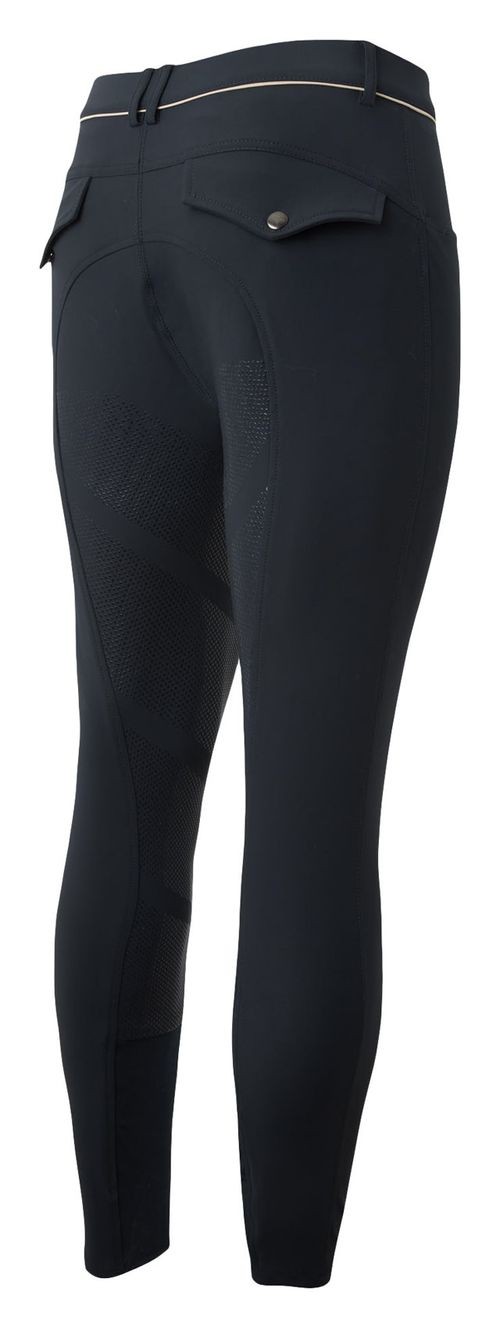 OVERSTOCK: B Vertigo Men's Damien Full Seat Breeches - EU 46/US 30 - Anthracite Grey